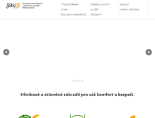 Tablet Screenshot of hlinikovezabradli.cz